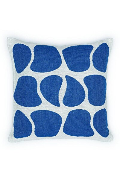 RAW Husă de pernă din bumbac acrilic 50x50 2153-1 Albastru Pebbles