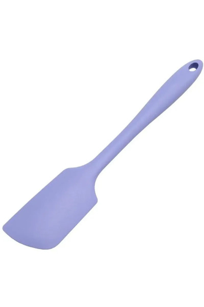 Chef Craft Premium Silicone Stain Resistant Angled Spatula Pastel Blue 11inch