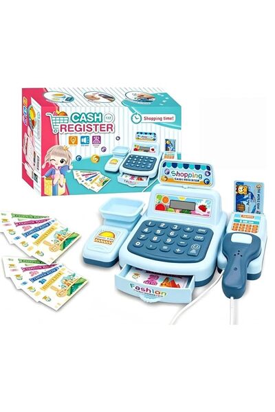 SmartMaster Smart Cash Register Toy,Multi-Function Simulated Cash Register To...