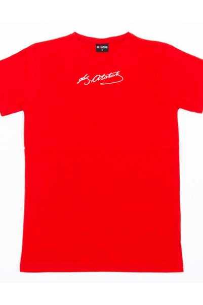 mAddog Atatürk "He Is Still Alive" / Large Print on the Back / Large Size (Relax Fit) 13XL ---- >>Small