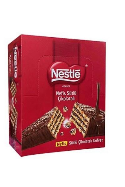 Nestle sütlü çıtır gofret