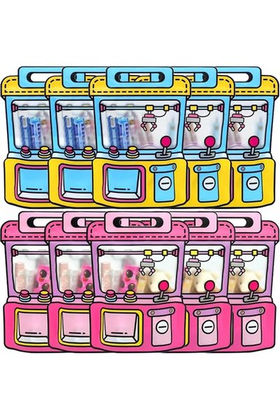 GENERAL 30 PCS blue and pink Party Favor Bags, Stand-up Bottom Grip Seal Bulk...