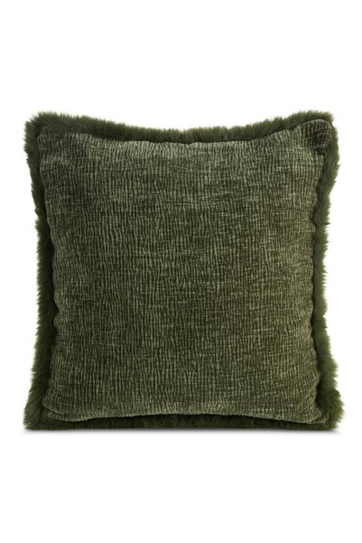 Eurofirany Fata de perna BLANCA 45 x 45 verde deschis