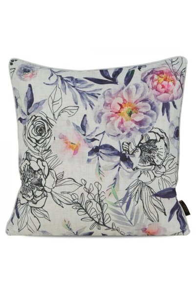 Eurofirany Fata de perna decorativa, Eurofirany, Len 17, crem, 45x45 cm, mode...