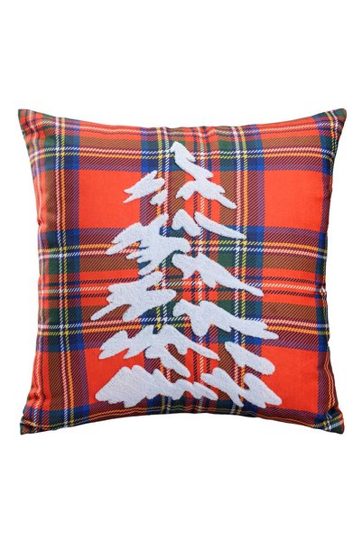 Darymex Perna decorativa Darymex, haft elegant, 45x45cm, rosu