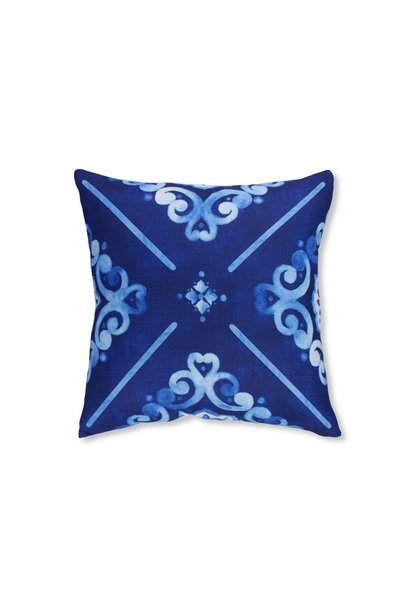 Nitki Fata de perna decorativa Spod Igły i Nitki, 45x45 cm, Albastru/Alb