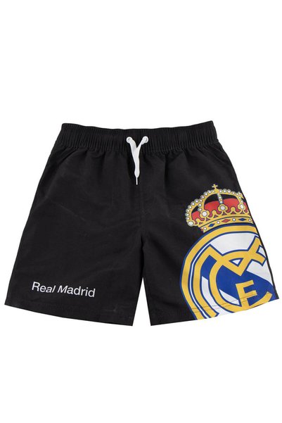 Real Madrid Șort de baie pentru băieți Real Madrid, negru - 12 ani