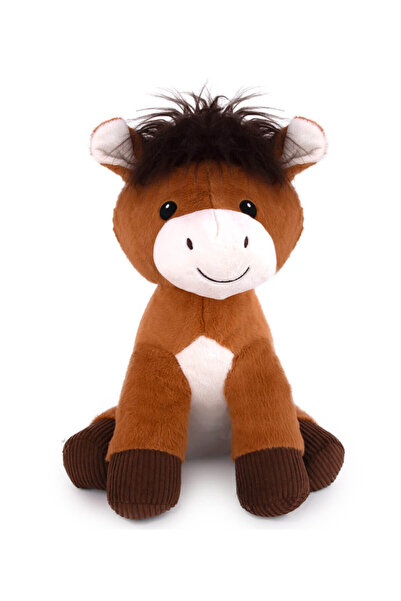 Amek Toys Măgăruș de pluș, maro, 45 cm