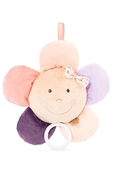 Amek Toys Pluș muzical floare pentru bebeluși, 26 cm