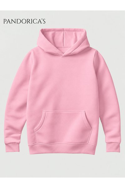 PANDORICA Rock Design Series Snoopy Rock&Roll Printed Back 100% Cotton 3 Thread Winter Hooded Kangaroo Pocket Basic Unisex Sweatshirt (Hoodie)