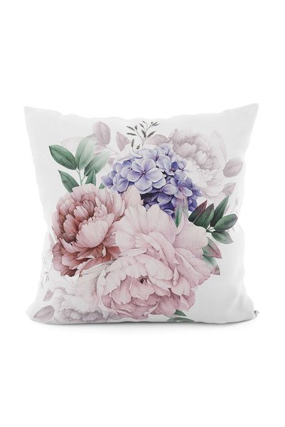 Markizeta Fata de perna Decorativa Markizeta, Velur, 40x40cm, Alb
