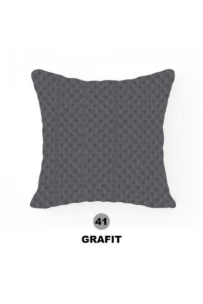 Karo Fata de perna 40x40 Minky grafit 41