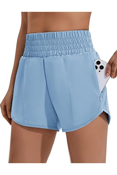 GENERAL PINSPARK Women 3'' High Waisted Running Shorts Athletic Workout Short...