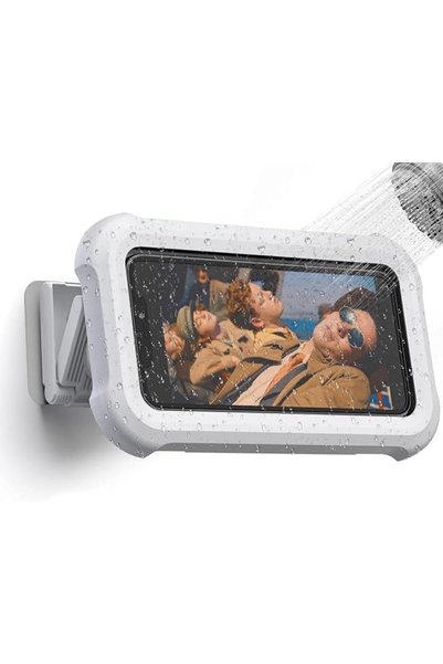 Yelajoy Waterproof Shower Phone Holder, 360° Rotation Shower Wall Phone Case,...