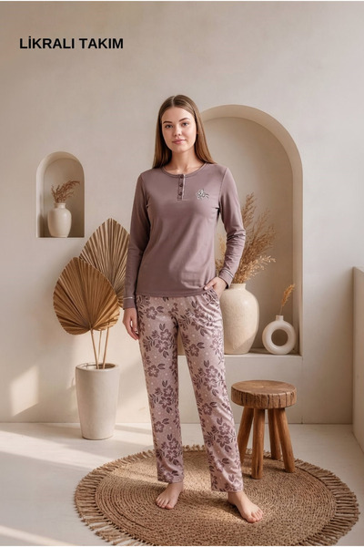 Over Sleep by Poleren Long Sleeve Pajama Set