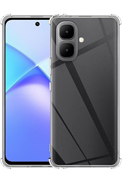 GENERAL Compatible with Infinix Smart 10 Case Cover Clear Shockproof Protecti...