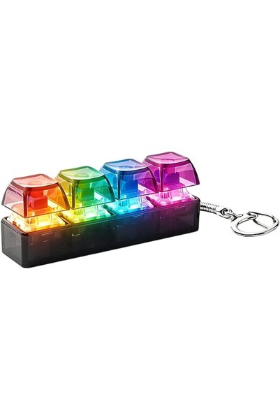 OEM Interactive toy for children, mini anti-stress keyboard, 4 keys, black, s...