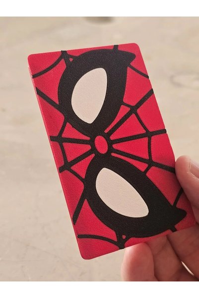 Eldenör 3D Printing Decorative Card Cover Bank Card Case Spider Web Themed Co...