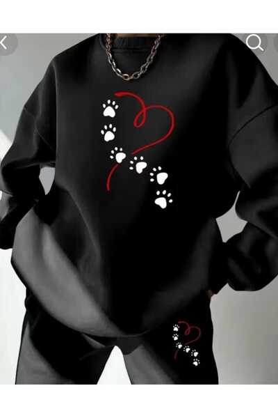 WESTWARD Set de trening imprimat cu inimioare