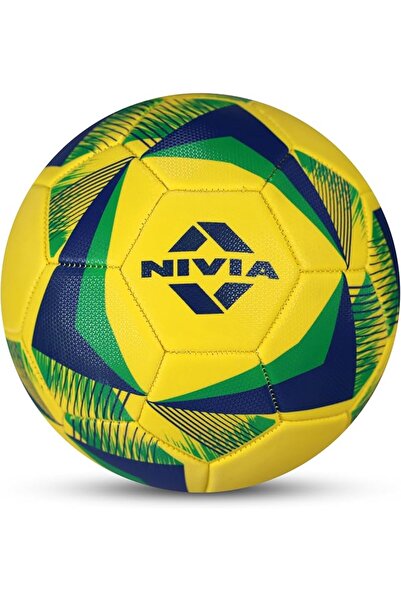 Nivia كرة قدم، كرة قدم من مادة PVC الرغوية، 32 لوحة، مخيطة من مادة PVC الرغوي...