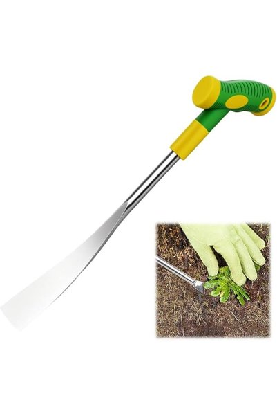 HASTHIP ® Manual Weeder Tool for Gardening,Stainless Steel Narrow Head Hand W...