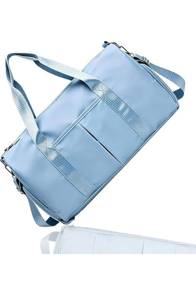 Duomama Gym Duffel Bag with Shoe Compartment & Wet Pocket - Water Resistant S...