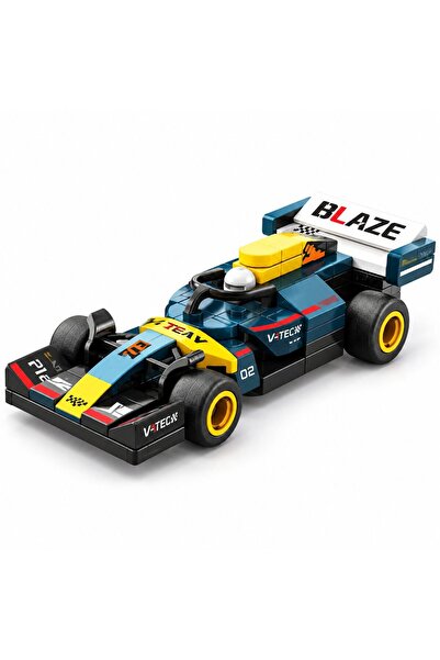 Flippy Set de Constructie, Flippy, Model Masina Formula 1, 74 Piese, 6+, 11.2...