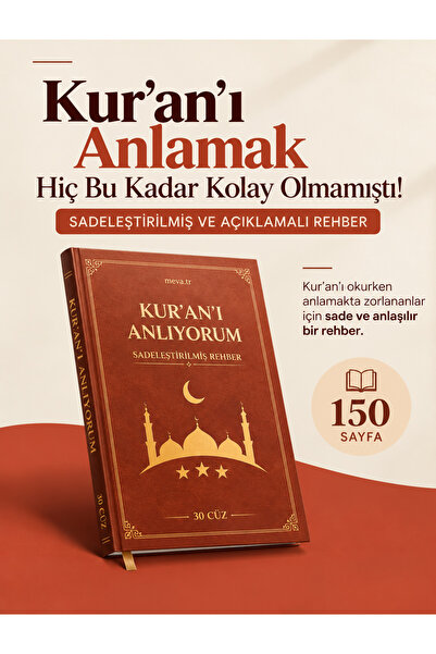 Meva Yayıncılık Kolaylaştırılmış Kur'an | Sade Anlatımlı Rehber | Ailece Okun...
