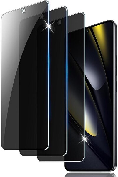 GENERAL 3 Pack Privacy Screen Protector Compatible with Xiaomi Poco F6/F6 Pro...
