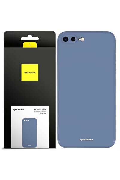 spacecase Husă de silicon iPhone 7/8 Plus albastră