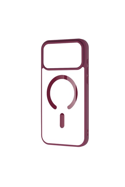 Techsuit Husa pentru iPhone 18 Pro / iPhone 17 Pro - MagSafe Pro - Dark Cherry