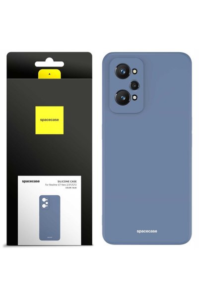 spacecase Husă de silicon Realme GT Neo 2/Neo 3T/GT2 albastră