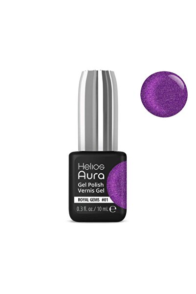 Helios Aura Gel Polish Gel Royal Gems Royal Purple 01