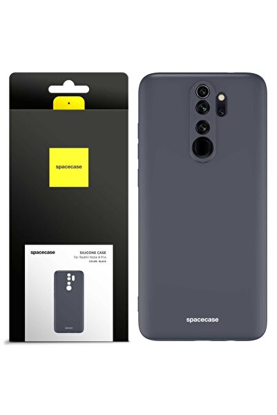 spacecase Husă de silicon Redmi Note 8 Pro neagră