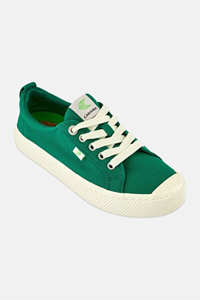 Cariuma Women OCA Low Lace Up Sneakers, Green