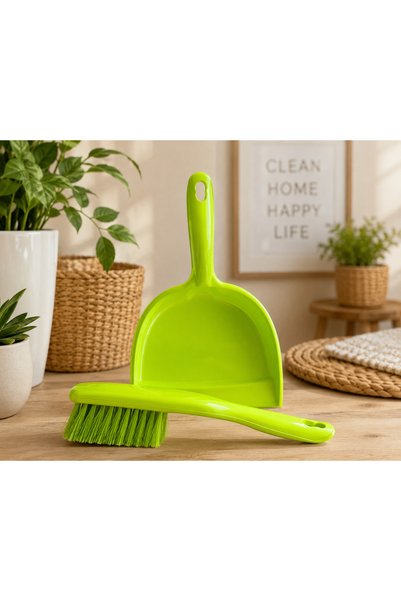 Home By SS Dust Pan And Brush Set