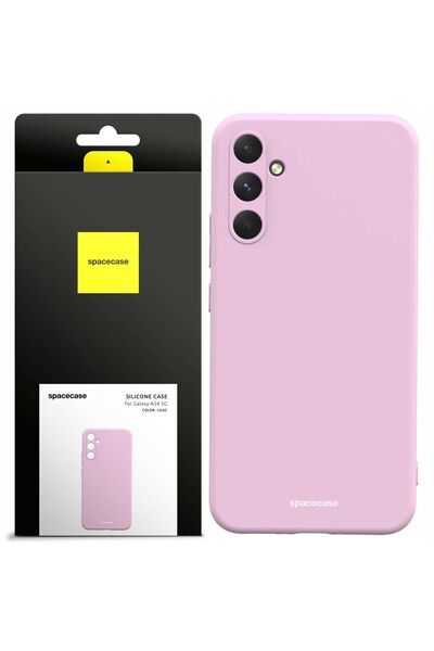 spacecase Husă de silicon Galaxy A54 5G lila