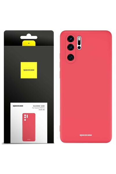 spacecase Husă de silicon Huawei P30 Pro roșie