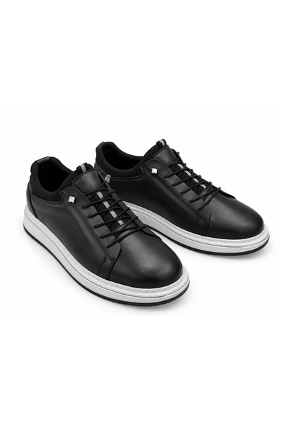 Scarpe Sano Daily Genuine Leather Smart Lace-Up Casual Men's Shoes, Fully Orthopedic, Comfortable Fit