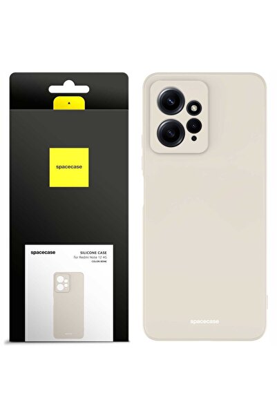 spacecase Husă de silicon Redmi Note 12 4G bone