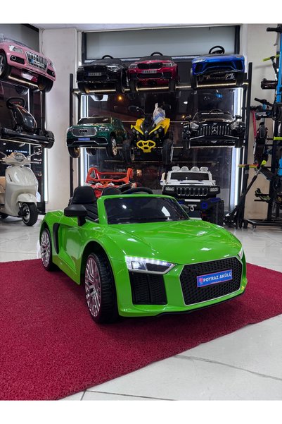 POYRAZ AKÜLÜ AUDİ RS 8 YENİ MODEL AKÜLÜ ARABA (0-6) yaş (ÖZEL PLAKA)