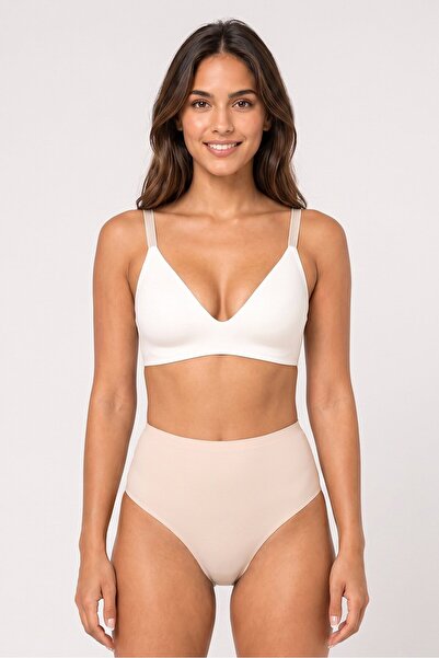 RENE ROFE Essentials by Women 3 Pieces Plain Padded Bra, Multicolor