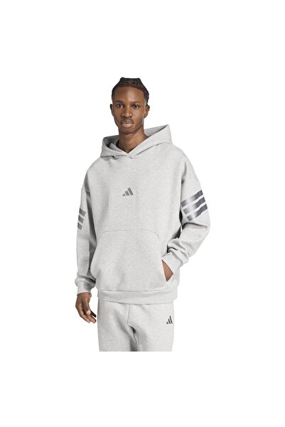 adidas Ανδρικό Φούτερ με Κουκούλα Future Icons Holiday με 3 Ρίγες, Μέγεθος L