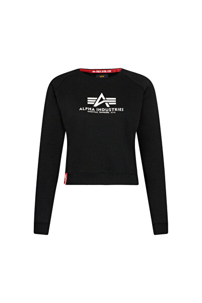 Alpha Industries Γυναικείο Βασικό Φούτερ από Χνουδωτό Φλις με Φαρδιά Γραμμή, ...