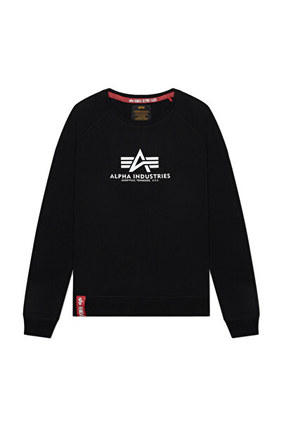 Alpha Industries Γυναικείο Νέο Βασικό Φούτερ με Στρογγυλή Λαιμόκοψη και Στάμπ...