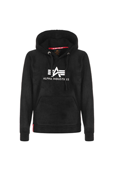 Alpha Industries Γυναικείο Βασικό Φούτερ με κουκούλα από πολικό φλις με λογότ...
