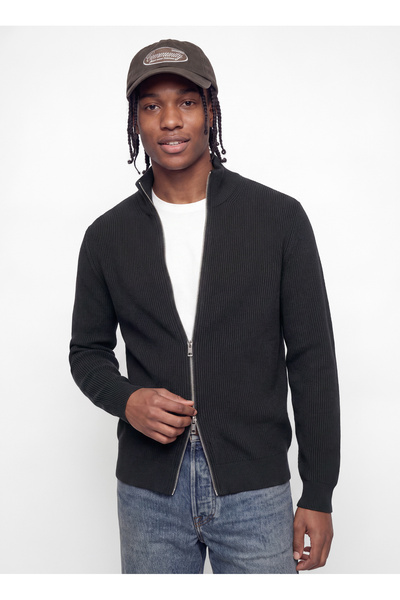 Jack & Jones Hırka, 2XL, Siyah