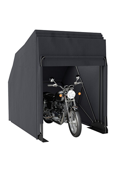 Generic Brand Prelată pliabilă pentru motocicletă, husă de exterior impermeab...