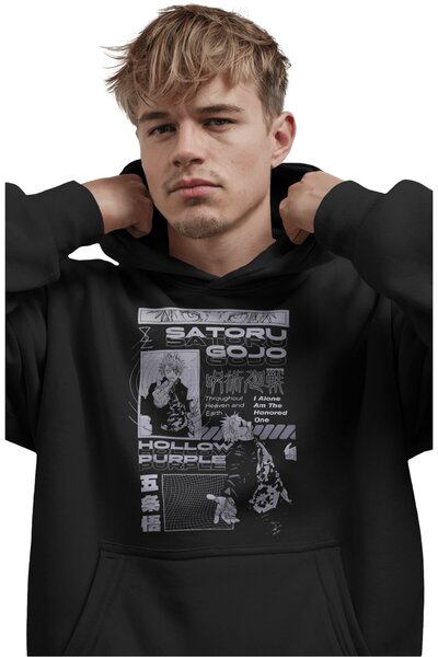 SEVBANO Gojo Satoru Jujutsu Kaisen Anime Pre-Printed Unisex Oversize Premium ...
