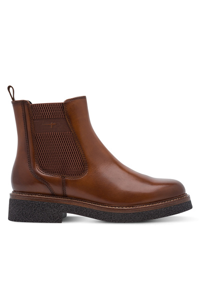 Tamaris ΓΥΝΑΙΚΕΙΟ ΜΠΟΤΑΚΙ 1-25466-47 348 COGNAC LEATHER